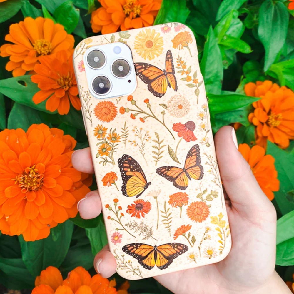 NWOT Pela Seashell Monarch Butterfly iPhone 12/ iPhone 12 Pro Case
